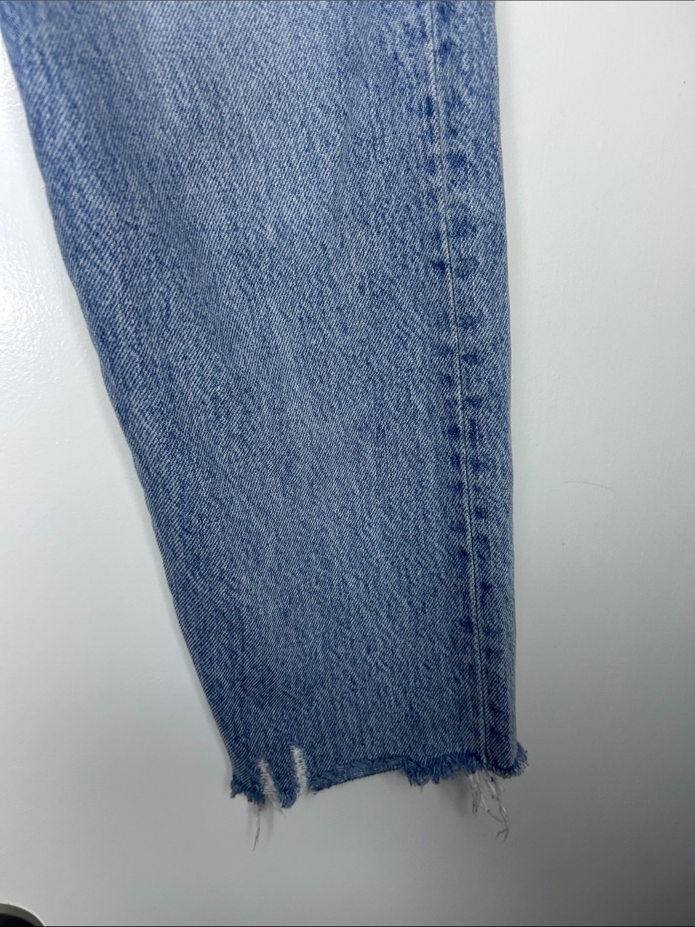 Levi's Wedgie Jean - Raw Hem - Light Wash - Picture 5 of 9
